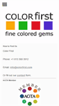 Mobile Screenshot of colorfirst.com